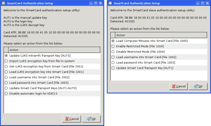 SmartCard Setup